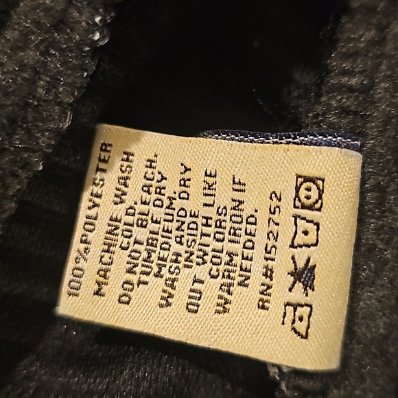 NWT Hudson & Barrow Men's Zippered Drawstring Hoodie in Black/Gray 2X - Picture 10 of 10